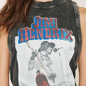 Forever 21 Vintage-Inspired Jimi Hendrix Bodysuit